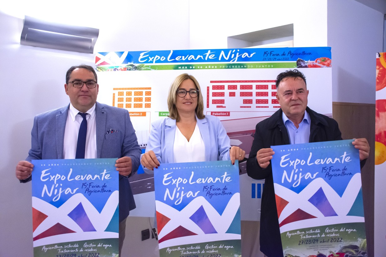 Se presenta en Níjar la 15 edición de Expolevante, más profesionalizada y con mayor superficie