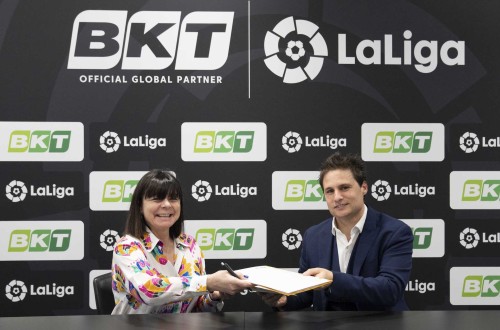 BKT renueva su acuerdo como socio global oficial de LaLiga por tres años más