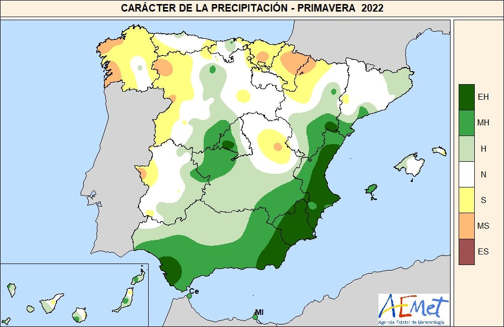España afronta este verano con sequía meteorológica, más cálido y con menos lluvia