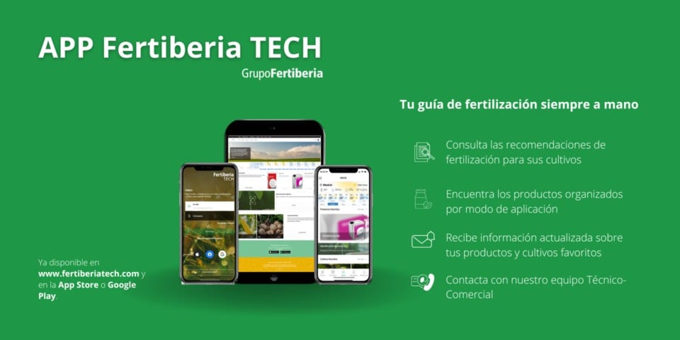 Fertiberia Tech lanza una nueva app con recomendaciones de fertilización