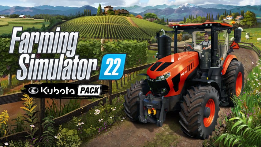 Ya disponible el Pack Kubota para el videojuego Farming Simulator 22