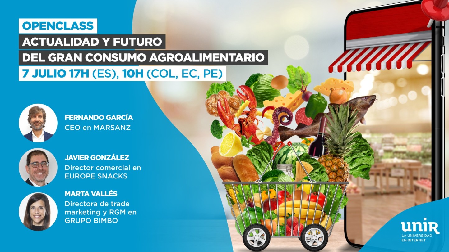 La Universidad Internacional de La Rioja organiza un ciclo de eventos especializados sobre el sector agroalimentario