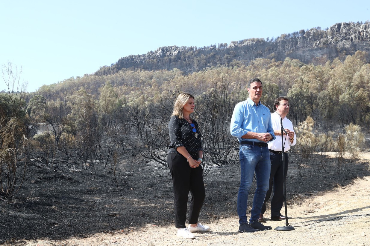 Sánchez pide que las políticas medioambientales sean de Estado frente al cambio climático