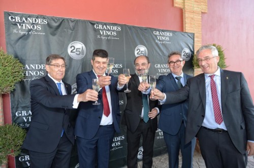 La bodega cooperativa aragonesa Grandes Vinos celebra su 25 aniversario