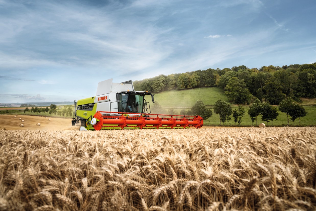 Claas fabrica su segadora número 250.000 la más innovadora hasta el momento