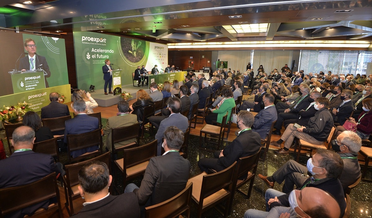 La Asamblea de Proexport analizará el 23 de septiembre la campaña hortofrutícola 2022-2023