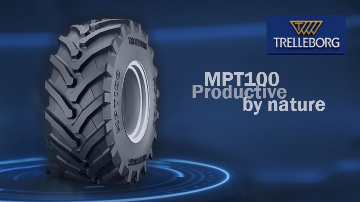 Trelleborg aumenta el rendimiento de los trabajos de esparcimiento con el nuevo MPT100