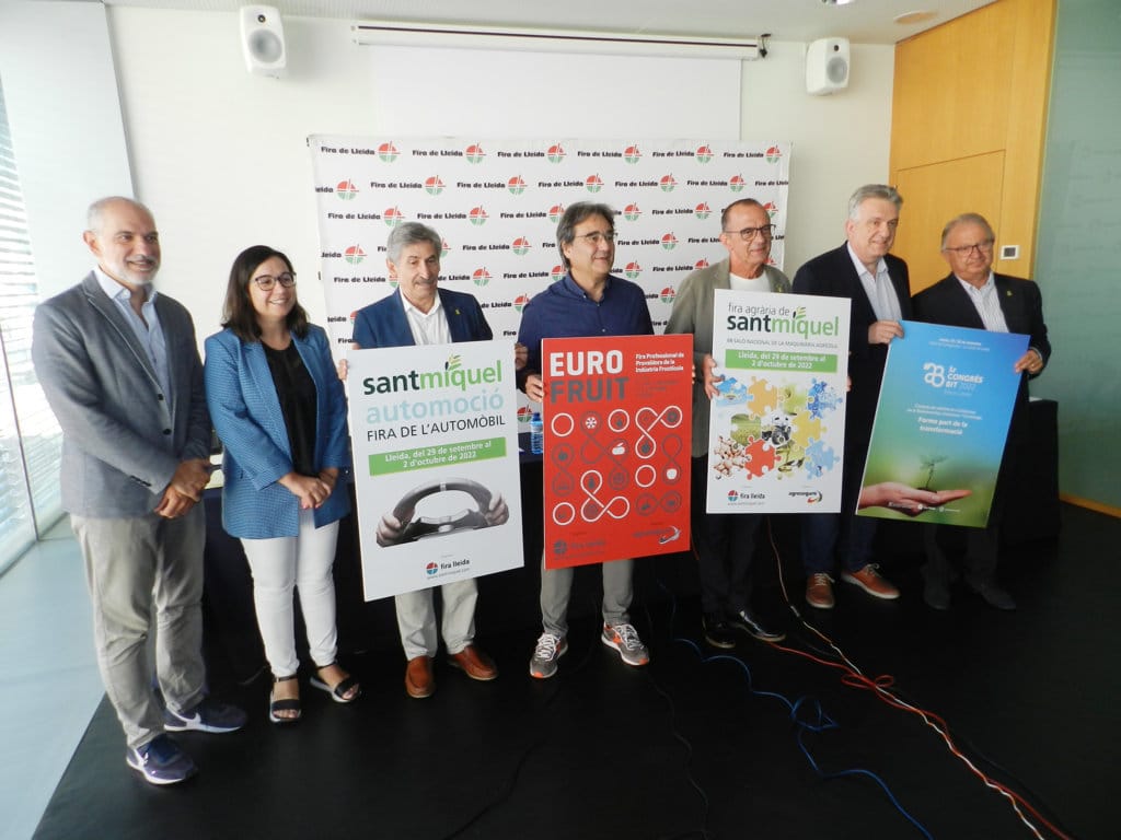 Casi 300 expositores se darán cita en la Feria de Sant Miquel y Eurofruit 2022