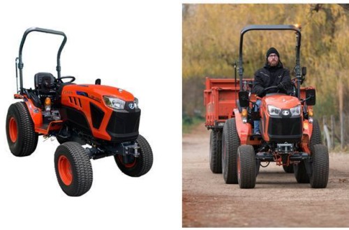 Kubota presenta el tractor eléctrico compacto LXe-261 en Europa