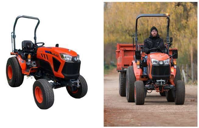 Kubota presenta el tractor eléctrico compacto LXe-261 en Europa