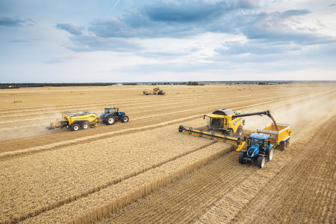 New Holland se erige como el número uno de la recolección en España