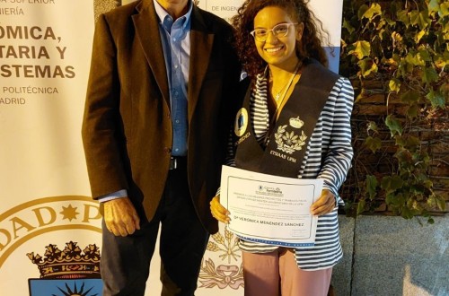 Verónica Menéndez y Rafael Jiménez, Premio Cátedra Fertiberia de Estudios Agroambientales