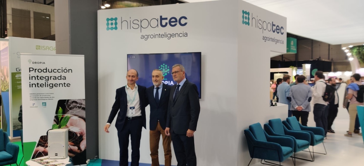 Hispatec y PRIMA-RAM presentan en FA la plataforma DROPIA para el control de agua, energía y fertilizantes