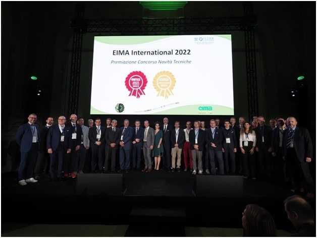 Kubota recibe el premio a la innovación técnica y la mención especial del jurado en EIMA 2022
