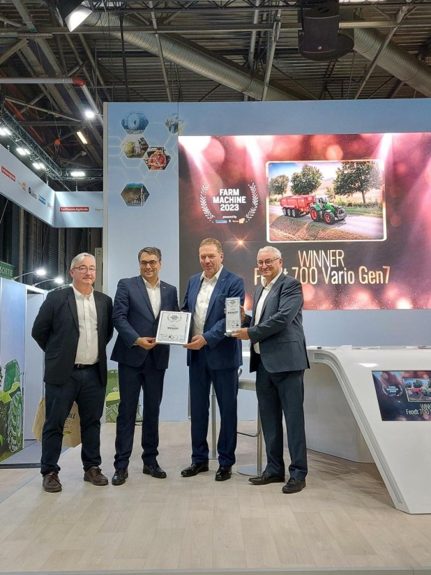 El Fendt 728 Vario nombrado «Farm Machine 2023”