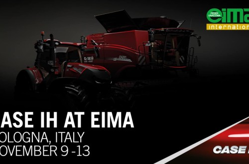 Exhibición de nuevos y potentes productos, tecnologías y servicios de Case IH en la feria EIMA 2022
