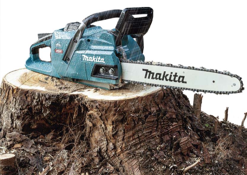 Nuevas sierras de cadena a batería XGT de Makita