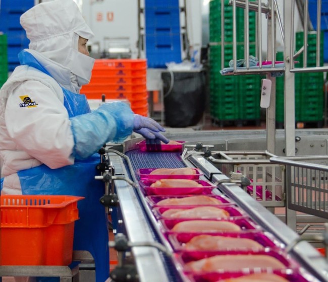 La producción de la industria de la alimentación se reduce un -2,8% en abril