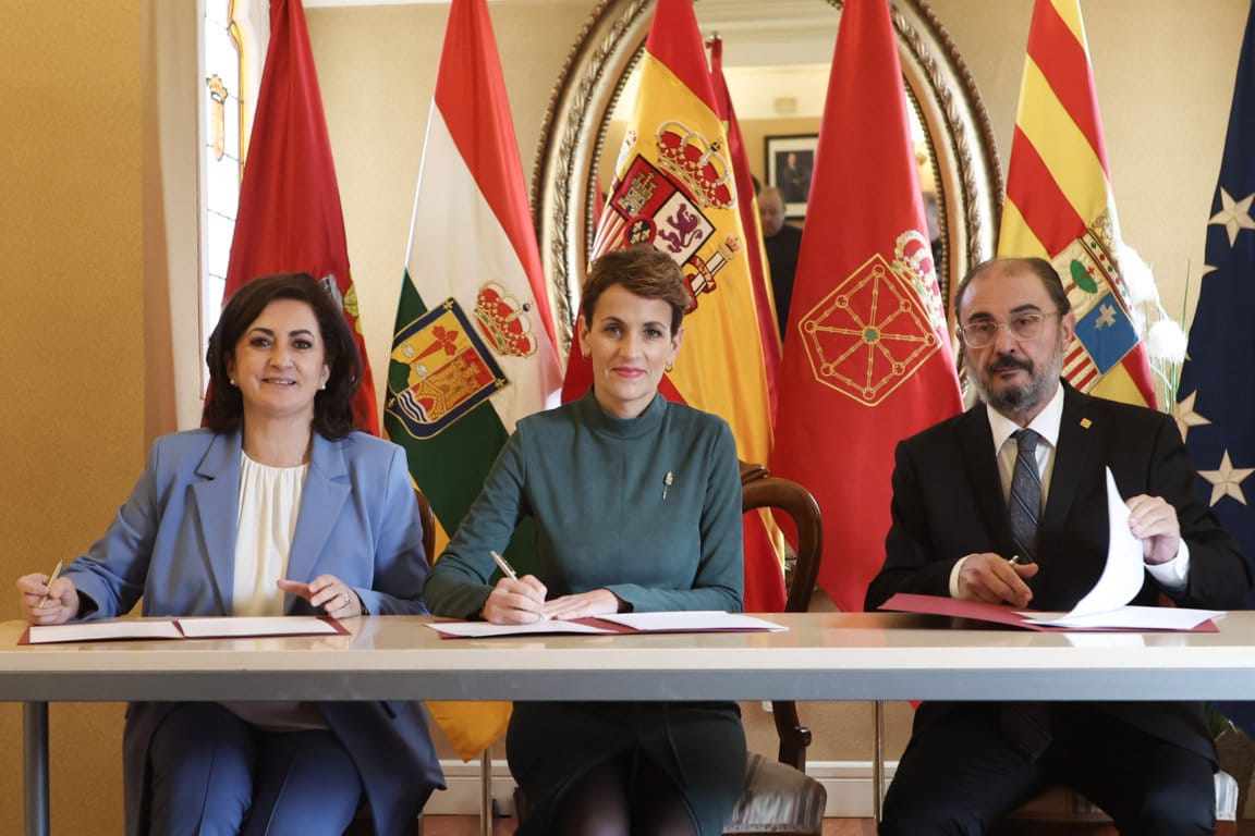 Navarra, La Rioja y Aragón firman la “Alianza del Ebro” para la plena colaboración en el área agroalimentaria