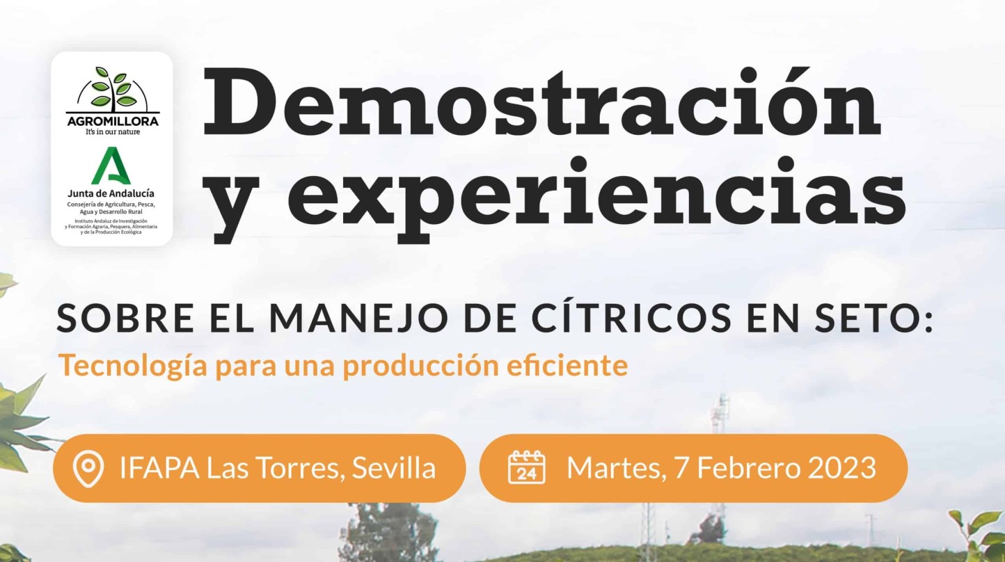 Demostración y experiencias sobre el manejo de cítricos en seto