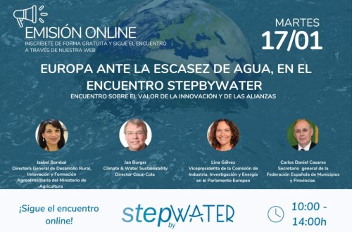 El papel de la innovación y la digitalización en la gestión del agua, a debate en la  2ª Conferencia StepbyWater