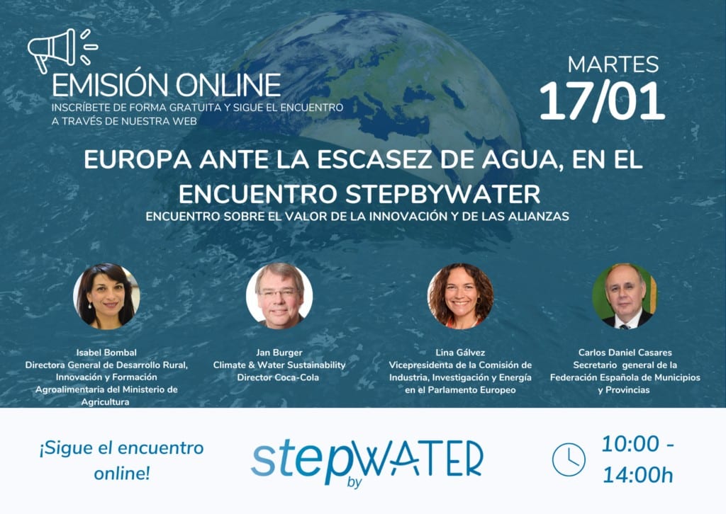 El papel de la innovación y la digitalización en la gestión del agua, a debate en la  2ª Conferencia StepbyWater