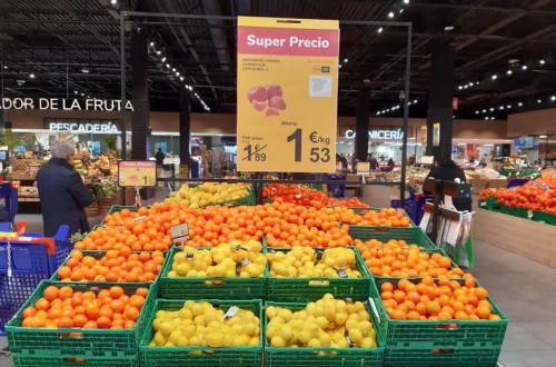 Carrefour comercializará 125.000 t de cítricos españoles entre 9 países