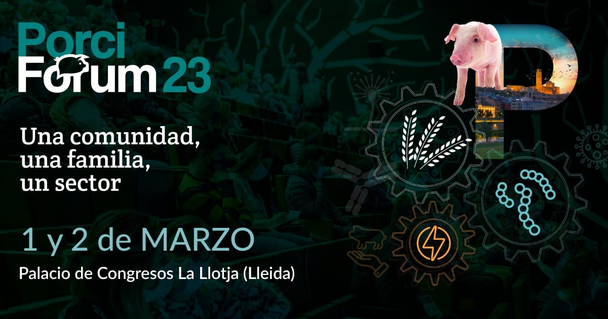 La octava edición de PorciFORUM se celebrará en Lleida el 1 y 2 de marzo