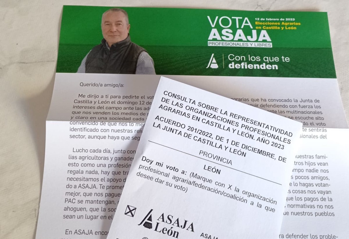 ASAJA gana con más del 45% las elecciones agrarias de Castilla y León
