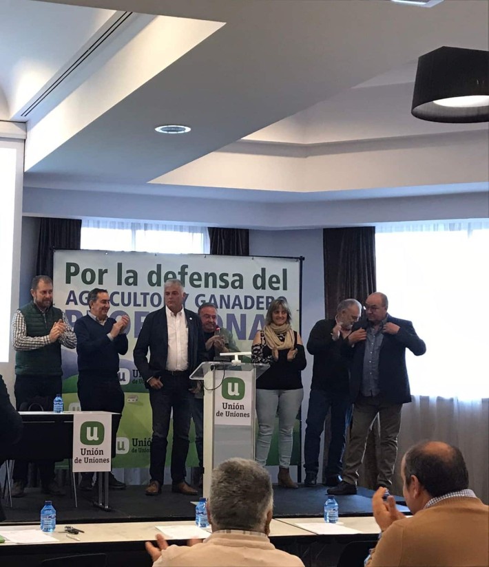 El extremeño Luis Cortés, nuevo coordinador estatal de Unión de Uniones