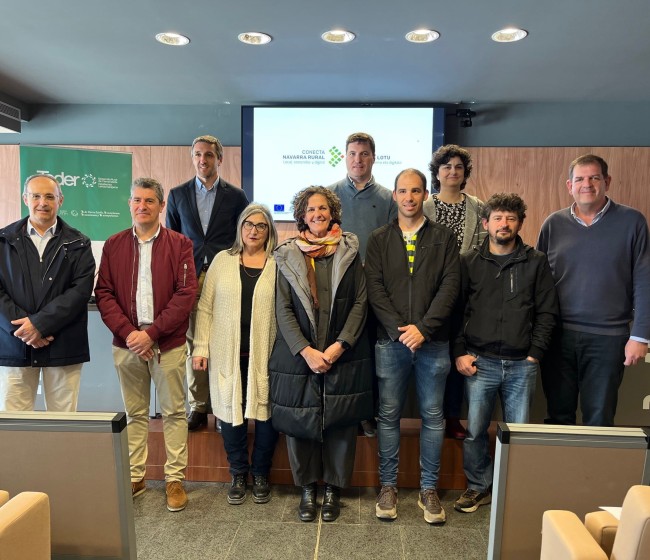 Cuatro Grupos de Acción Local presentan el proyecto de cooperación “Conecta Navarra Rural” frente al reto demográfico