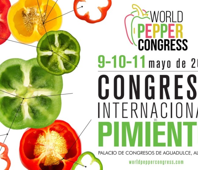 Almería acoge en mayo el Congreso Internacional del Pimiento