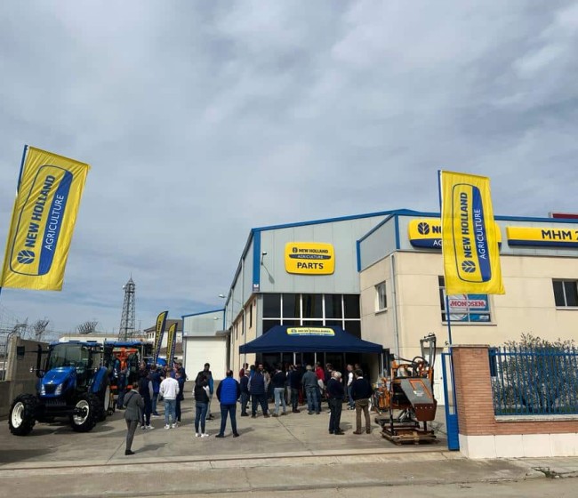 Martín e Hijos Maquinaria asume la comercialización de las vendimiadoras New Holland en Castilla y León