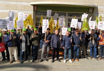 AVA-ASAJA, La UNIÓ y ASAJA Alicante piden a Agroseguro un acuerdo para recuperar y ampliar coberturas