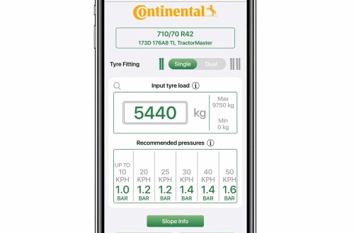 Agro Tyre Pressure, la app que reúne toda la información sobre presiones de neumáticos de diversos fabricantes