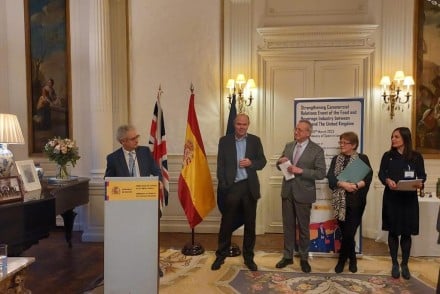 La industria española de alimentación y bebidas refuerza sus lazos comerciales con Reino Unido