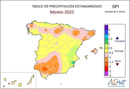 España continúa en situación de sequía meteorológica más de un año después