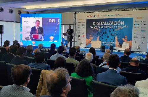 La digitalización del Canal de Aragón y Cataluña comenzarán en breve con un presupuesto de 5,4 M€