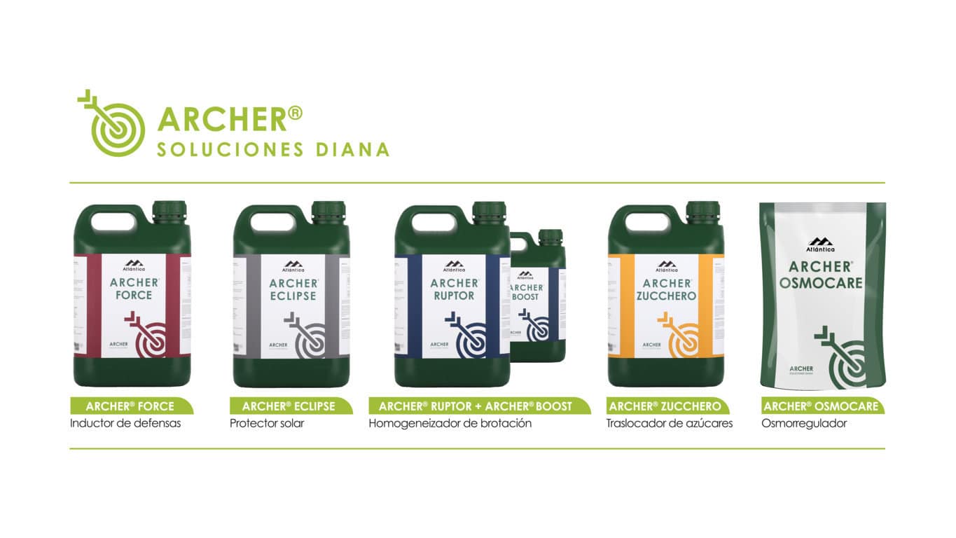 Archer, la nueva línea de soluciones diana de Atlántica Agrícola para cultivos hortícolas