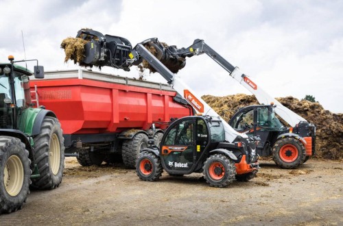 Bobcat lanza un nuevo manipulador telescópico supercompacto para agricultura