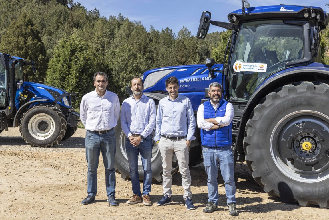 New Holland y Repsol ponen en marcha un proyecto de uso de biocombustibles avanzados en el sector agrícola