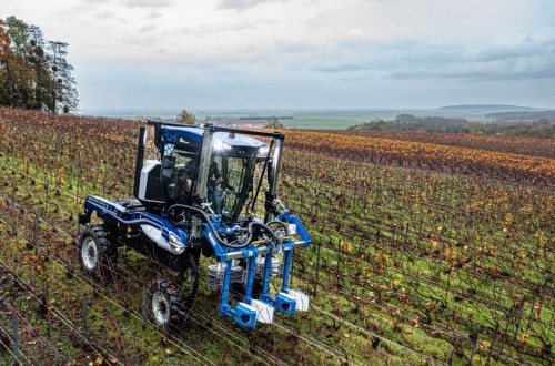 Nueva serie de tractores zancudos TE6 de New Holland