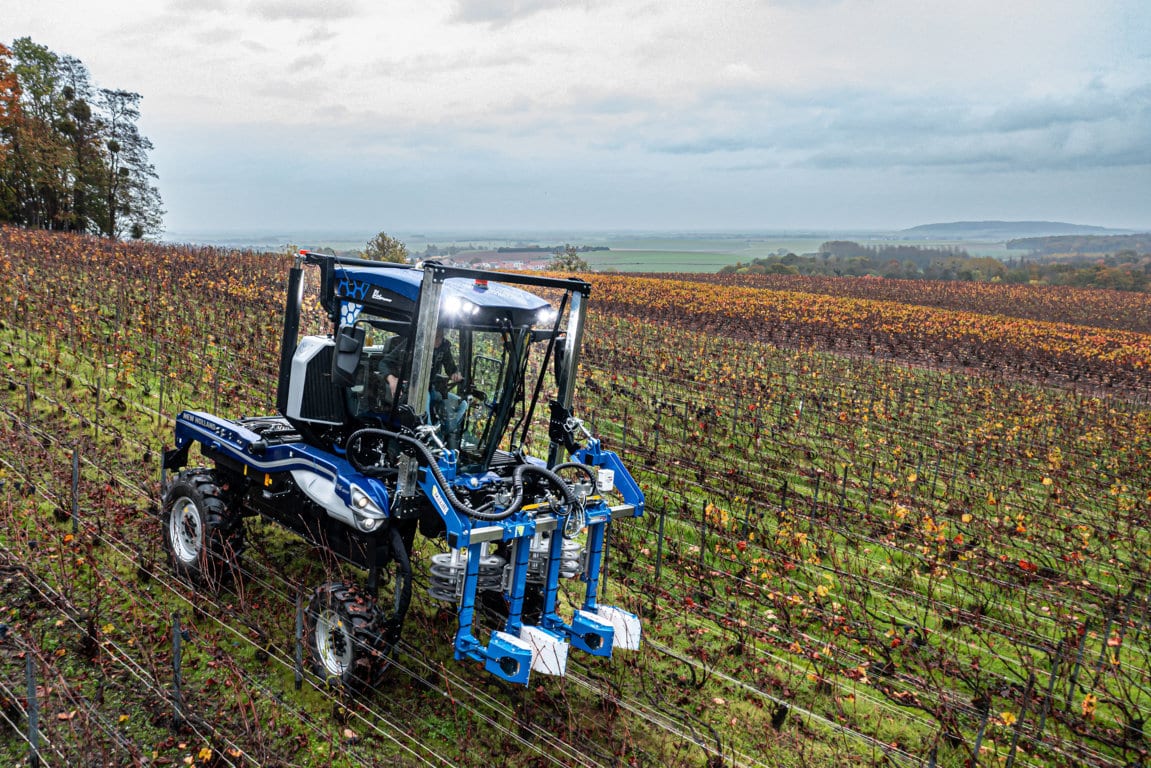 Nueva serie de tractores zancudos TE6 de New Holland