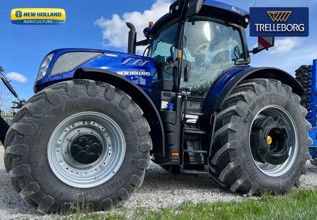 Trelleborg, neumático oficial del New Holland Training Camp 2023