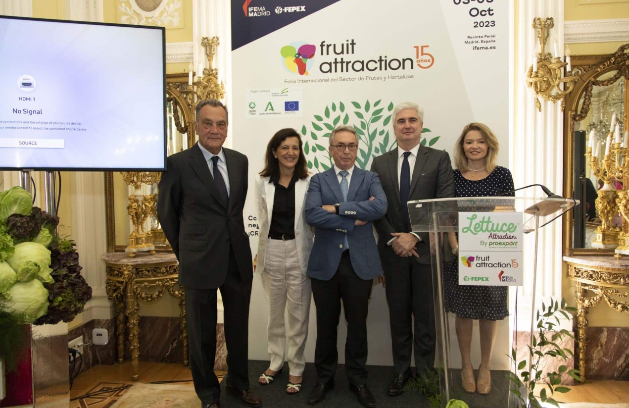 Fruit Attraction 2023 consolidará su liderazgo con el apoyo sectorial en su 15 aniversario