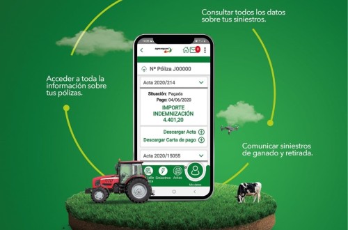 Agroseguro lanza su nueva app para agilizar a sus clientes la información de sus seguros agrarios