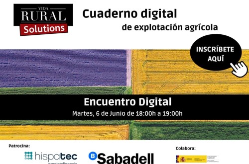 Webinar Vida Rural: Cuaderno Digital de Explotación Agrícola