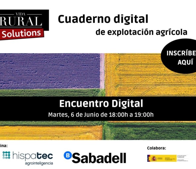Webinar Vida Rural: Cuaderno Digital de Explotación Agrícola
