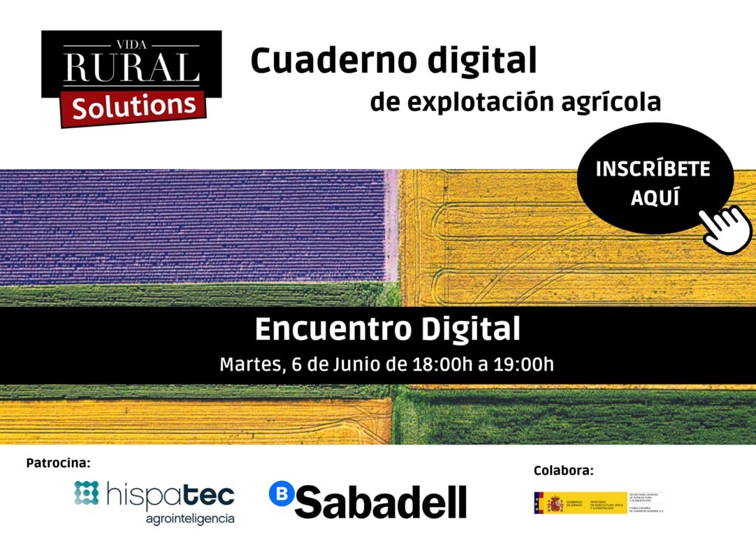 Webinar Vida Rural: Cuaderno Digital de Explotación Agrícola