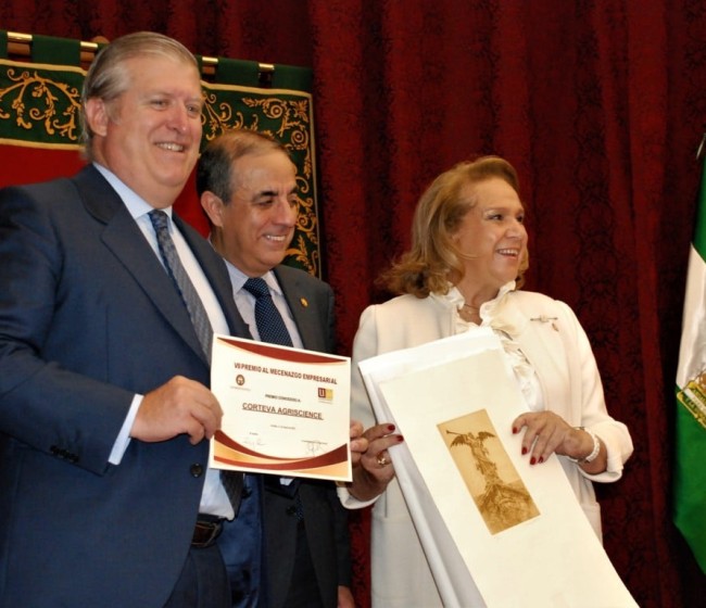 Corteva Agriscience, galardonada con el premio al Mecenazgo Empresarial